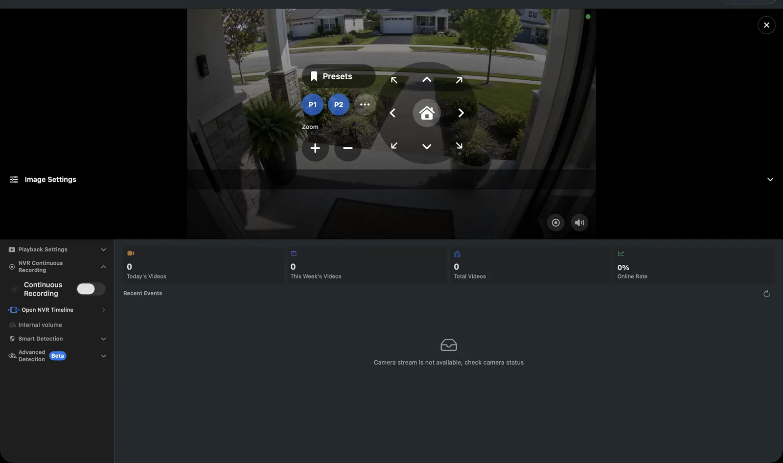 ONVIF device discovery and media profile selection in OmniNVR on macOS